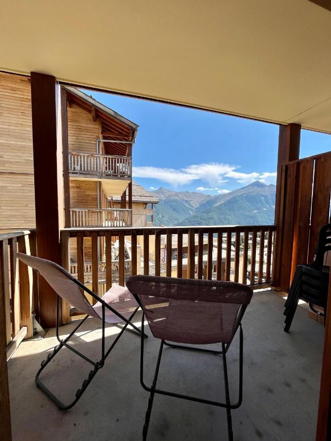 Appartement 6 Places Aux Pieds Des Pistes Avec Piscine, Wifi Et Parking Prive, Salle De Bain Refaite A Neuf Orcières Zewnętrze zdjęcie